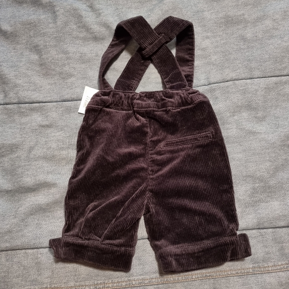 European!! navy corduroy overalls - Picture 3 of 5